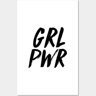 GRL PWR Posters and Art